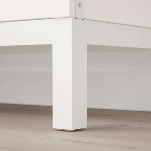 KALLAX Underframe, white, 146x39x18 cm