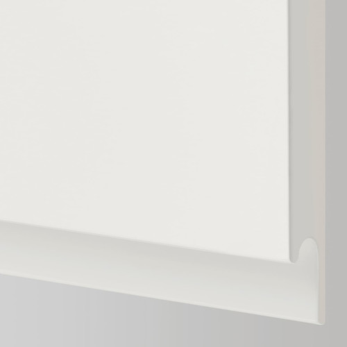 BESTÅ Wall-mounted cabinet combination, white/Västerviken white, 180x42x64 cm