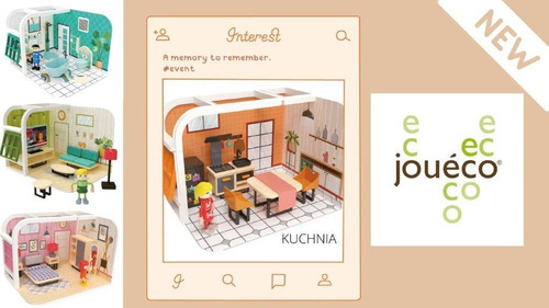 Joueco Mini Kitchen Playset 3+