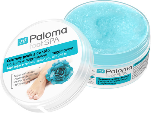 Paloma Foot Spa Foot Sugar Scrub with Grape & Almond Oil 125ml