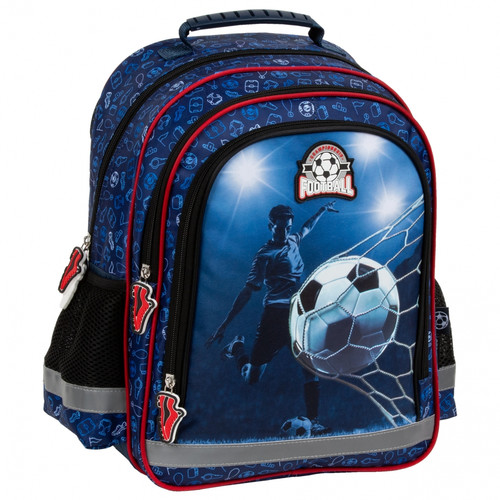 School Backpack 28x37x13 Football