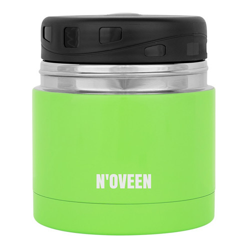 Noveen Lunch Flask Food Heater 470ml TB930, green