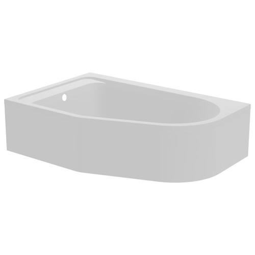 GoodHome Acrylic Bathtub Cavally 145x95 cm, left, asymmetric