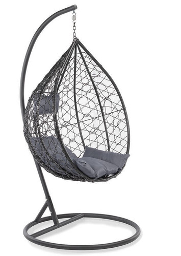 Cocoon Hanging Chair BARI, indoor, black