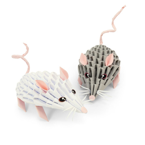 Origami 3D Creative Set - Mice 8+