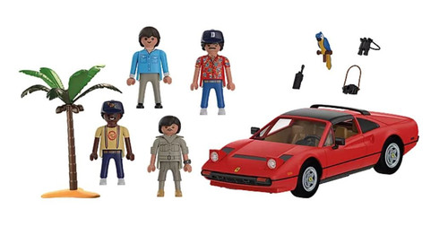 Playmobil Magnum, p.i. Ferrari 308 GTS Quattrovalvole 5+