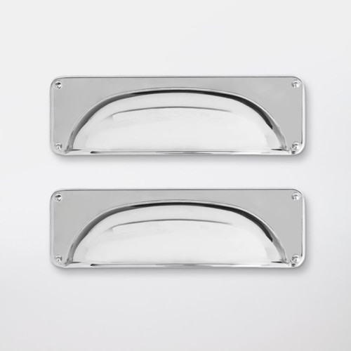 GoodHome Cabinet Cup Handle Juniper, chrome, 2 pack