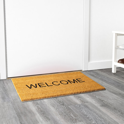 TRIABO Door mat, natural, 40x70 cm