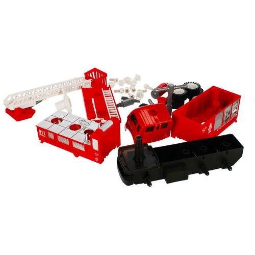 DIY Assembling Fire Truck 3+