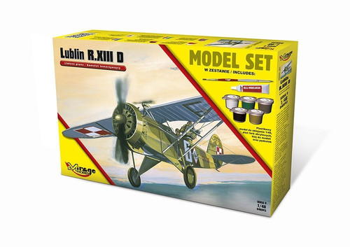 Mirage Model Kit Liaison Plane Lublin R.XIII D 14+