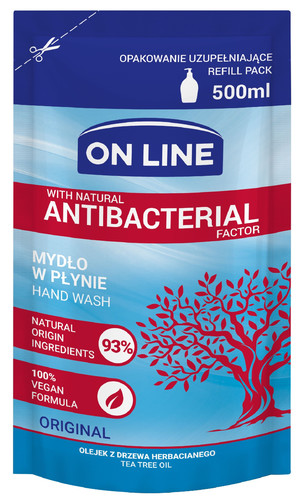 On Line Hand Wash Antibacterial Original Refill 500ml