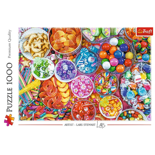 Trefl Jigsaw Puzzle Delicious Sweets 1000pcs 12+