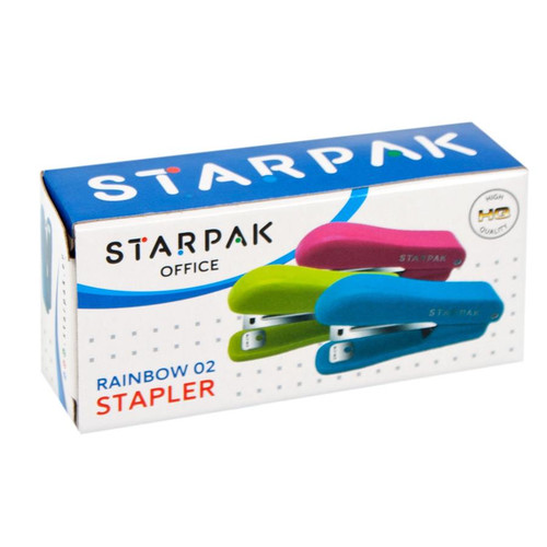 Stapler Rainbow 02, 10 Sheets, blue