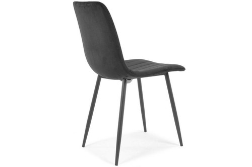 Upholstered Dining Chair SOFIA, black