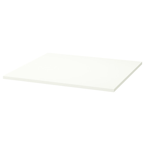 TROTTEN Table top, white, 80x80 cm