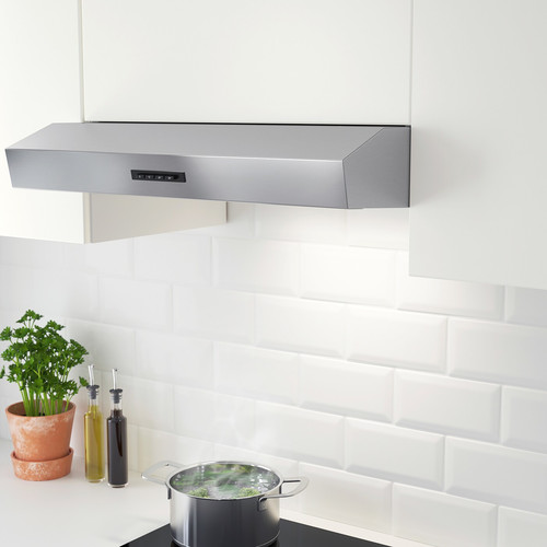 LAGAN Wall mounted extractor hood, stainless steel