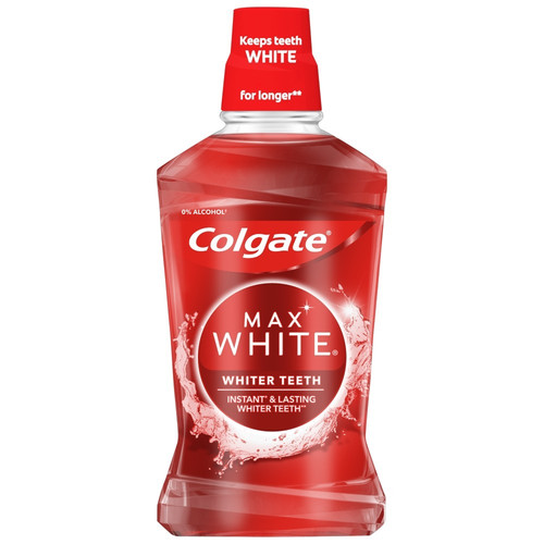 Colgate Max White Mouthwash 500ml