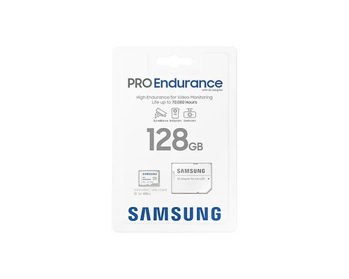 Samsung Memory Card microSD Endurance 128GB with Adapter MB-MJ128KA/EU Pro