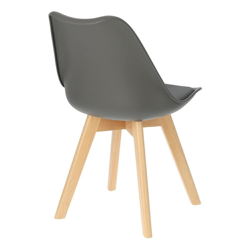 Dining Chair Norden Cross PP, dark grey