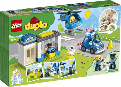 LEGO Duplo Police Station & Helicopter 2+