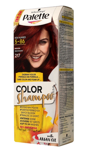 Palette Color Shampoo No. 217 Mahogany