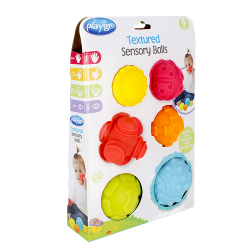 Playgro Textured Sensory Balls 6m+