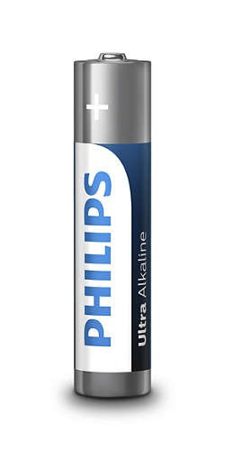 Philips Ultra Alkaline 4x AAA Batteries