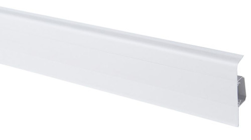 GoodHome PVC Skirting Board Core 24 x 75 x 2200 mm, white