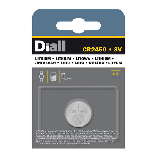 Diall Lithium Battery CR2450