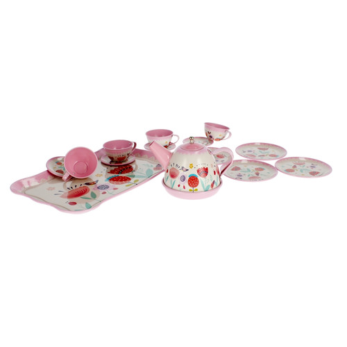 Boutique Tea Set Metal 3+