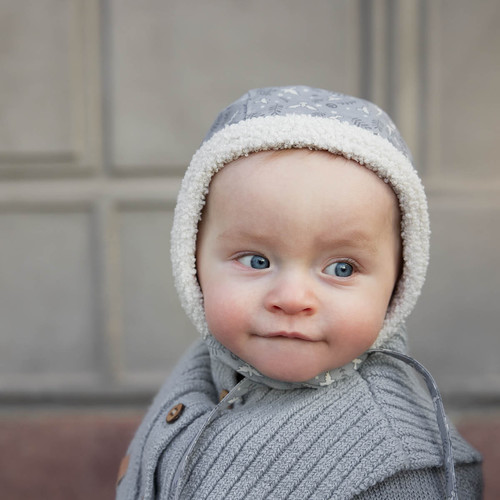 Elodie Details Winter Bonnet - Free Bird, 0-3 months