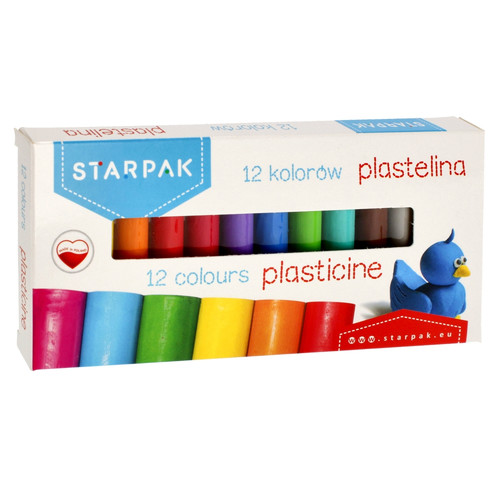 Starpak Plasticine 12 Colours