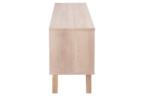 Chest of Drawers A-line, white-stained oak