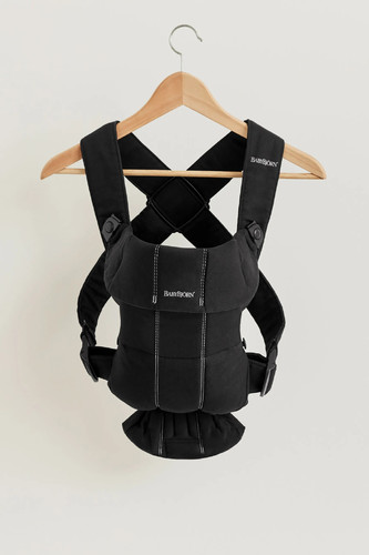 BABYBJÖRN Baby Carrier MINI Woven, Black