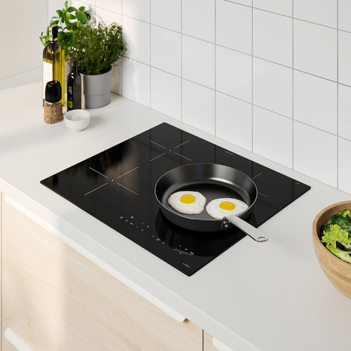 MATMÄSSIG Induction hob, black IKEA 300 black, 59 cm