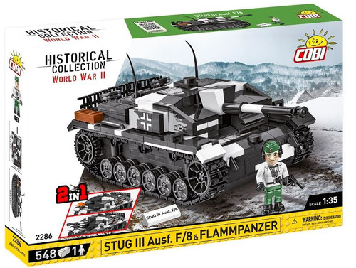 Cobi Blocks StuG III Ausf.F/8 & Flammpanzer 548pcs 8+
