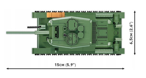 Cobi Blocks HC WWII T-34-85 286pcs 7+