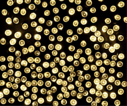 LED Lighting Chain 100 LED 9.9 m, indoor/outdoor, warm white