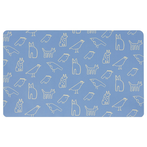 BÖNSYRSA Desk pad, animal pattern, 60x37 cm