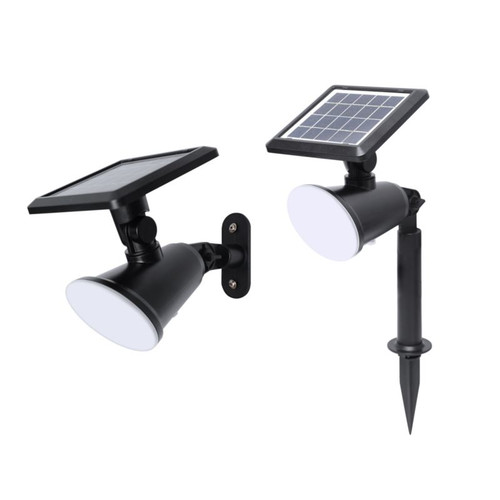 Solar Lamp Manly 2in1, black