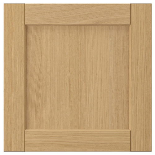 FORSBACKA Drawer front, oak, 40x40 cm