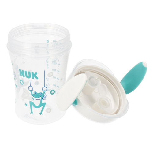 NUK Trainer Cup Evo 230ml 6m+, green