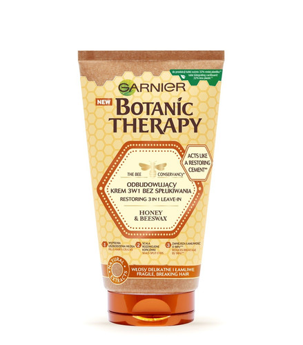 Garnier Botanic Therapy Restoring Hair Conditioner 3in1 Leave-in Honey Beeswax 150ml