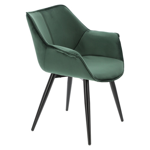 Upholstered Chair Lord, green