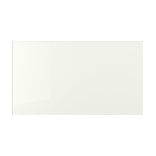 FÄRVIK 4 panels for sliding door frame, white glass, 100x236 cm