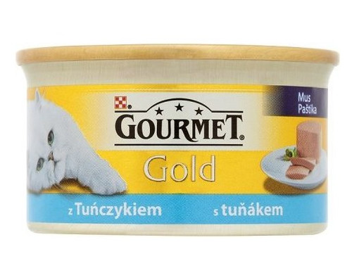 Gourmet Gold Cat Food Mousse with Tuna 85g