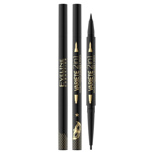 Eveline Variete Eyeliner Double Effect 2in1