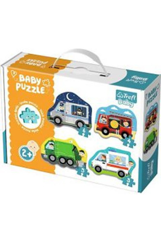 Trefl Baby Puzzle Vehicles 24m+