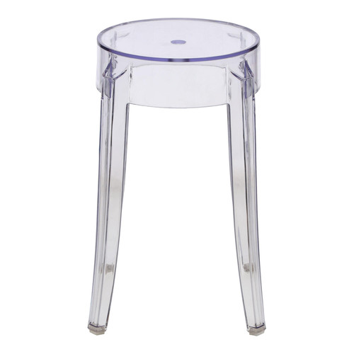 Stool Ghost 46cm, transparent