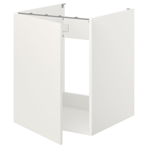 ENHET Bc f sink/door, white, 60x60x75 cm